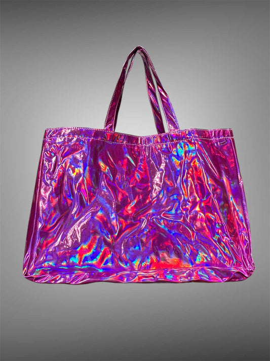 Chromatic Purple Sosheeny Large Tote